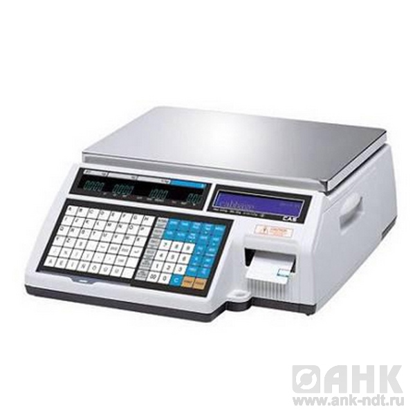 Весы торговые с печатью этикеток CAS CL5000-6IB