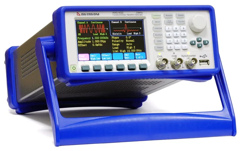 Генератор сигналов специальной формы АКТАКОМ AWG-4022
