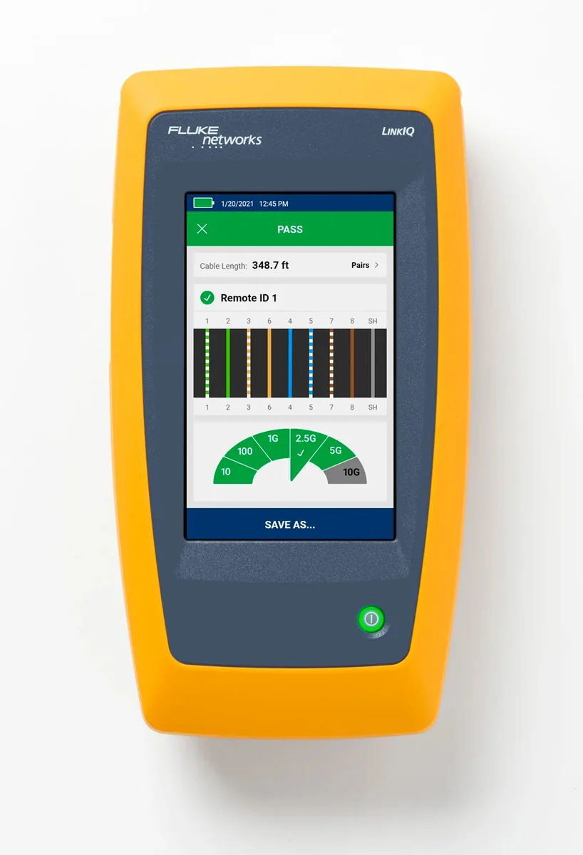 Кабельный тестер Fluke Networks LinkIQ Cable+Network Tester