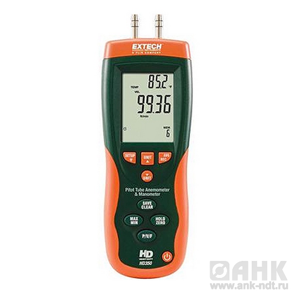 Анемометр Пито + Дифференциальный манометр Extech HD350