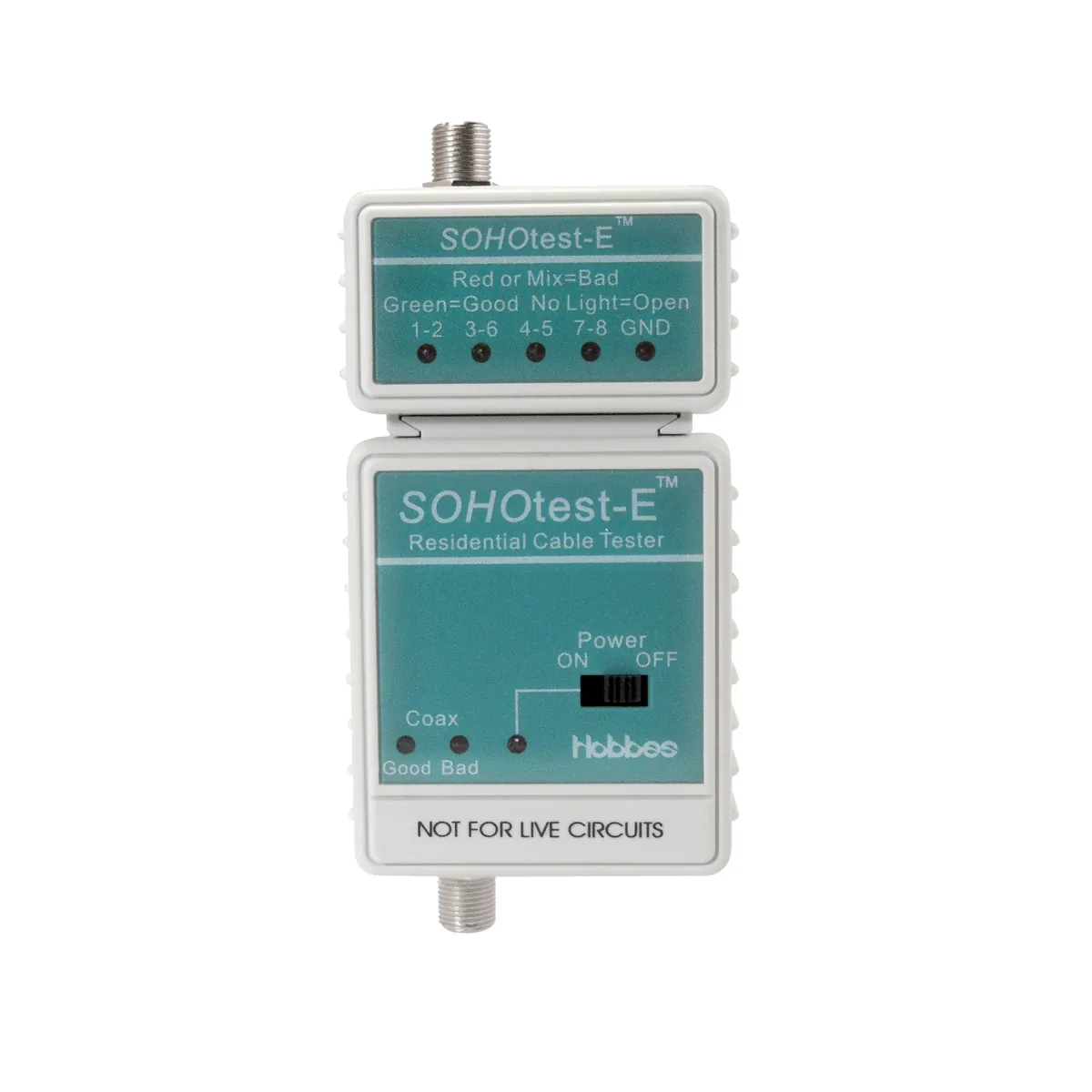 Тестер сетевых кабелей Hobbes E-450-R SOHOtest-E