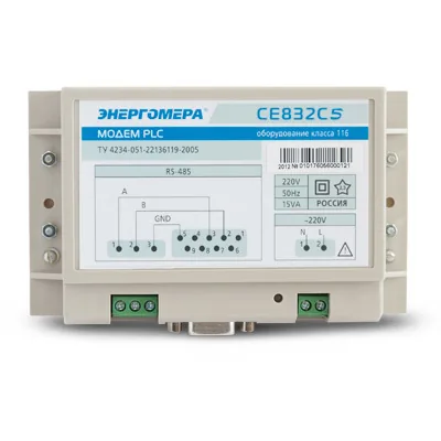 Модем PLC Энергомера СЕ832С