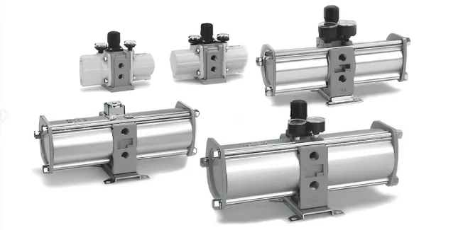 Бустер-усилитель давления Camozzi Серия NBPA