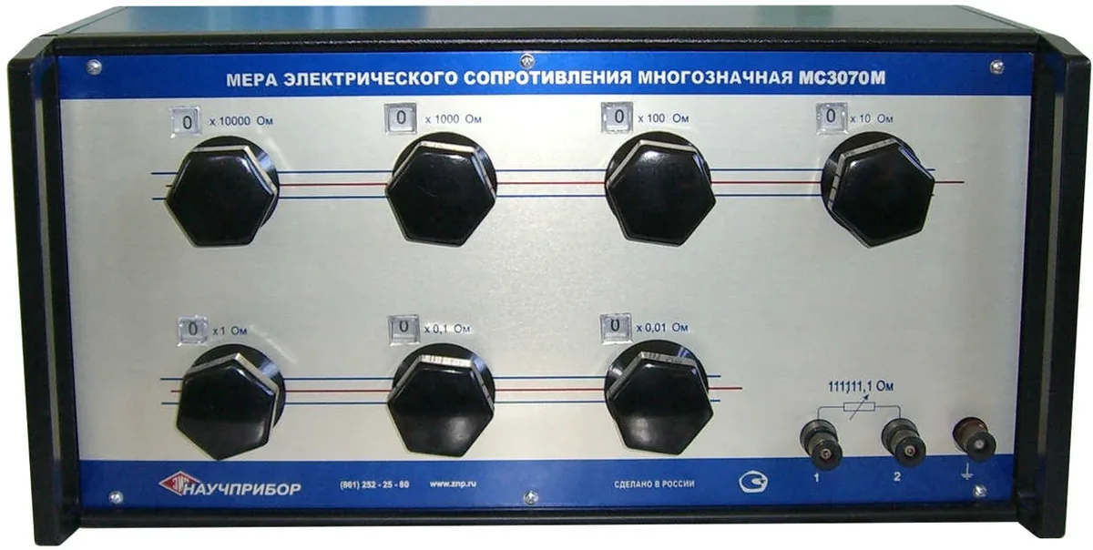 Мера сопротивления ЗИП-Научприбор МС3070М-1.1