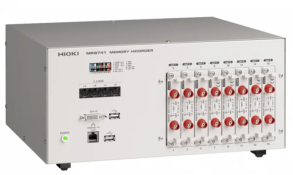 Высокоскоростной многоканальный регистратор HIOKI MR8741