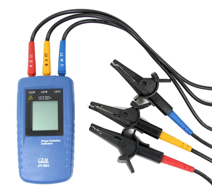 Индикатор чередования фаз CEM DT-901