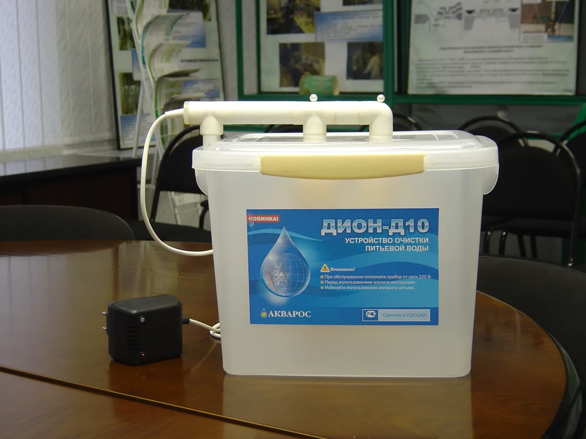 Устройство очистки воды АКВАРОС Дион-Д10