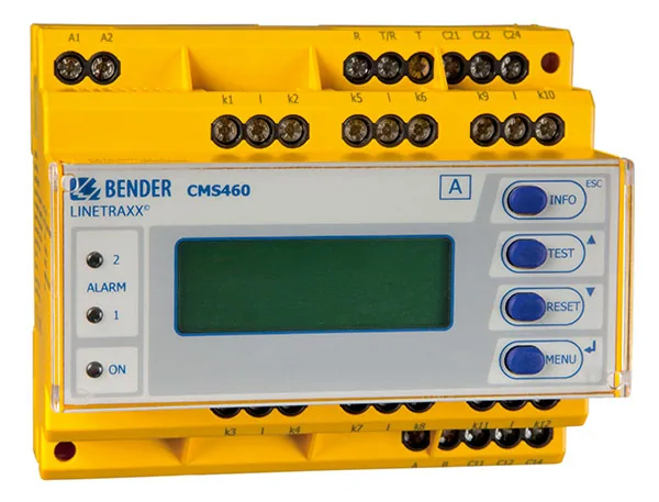 Система контроля дифференциальных токов Bender LINETRAXX CMS460-D-1