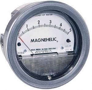 Поверка напоромеров показывающих Magnehelic 2000